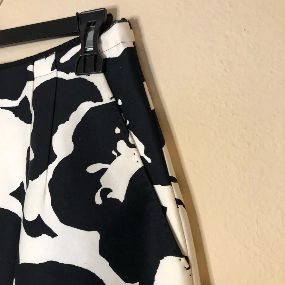 Elie Tahari for Nordstrom Black & White Pencil Skirt - Picture 3 of 16